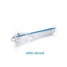 Paže 75 cm, dvoukomorová, větší obvod