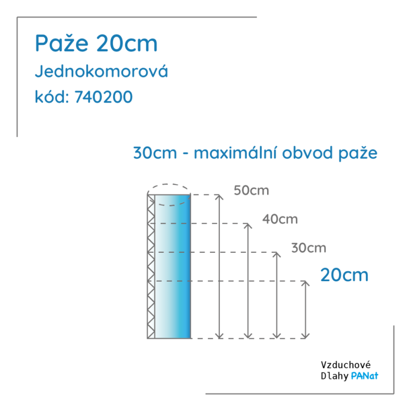 Arm 20 cm