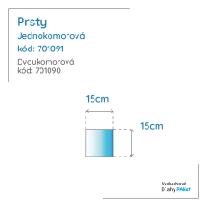 Prsty 15 cm