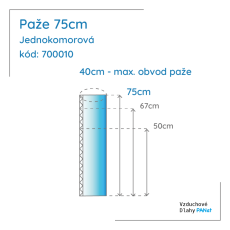 Arm 75 cm